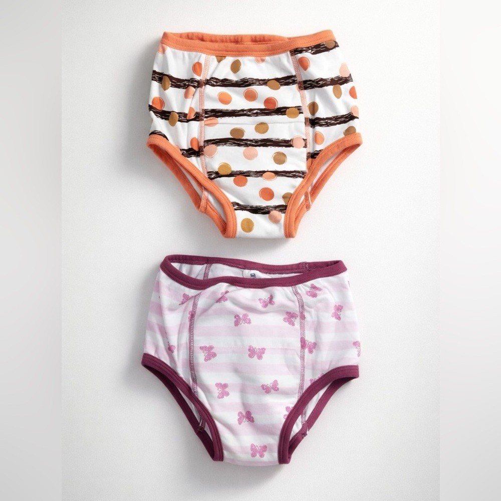 NWOT Moomoo Baby 2 Reusable Cotton Party Training Pants Size: 9T